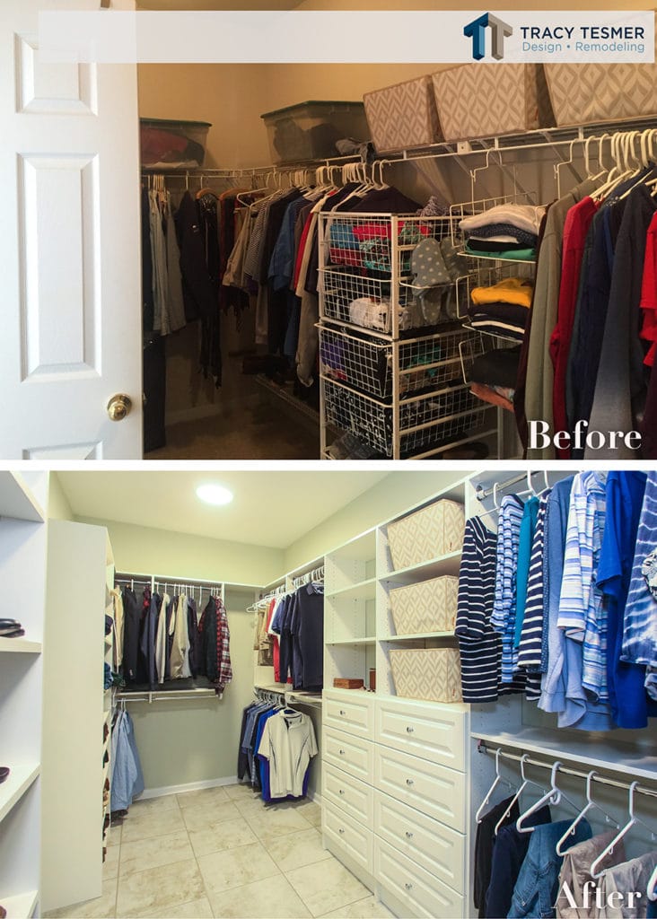 Design a Closet That Works for You - Tracy Tesmer Remodeling